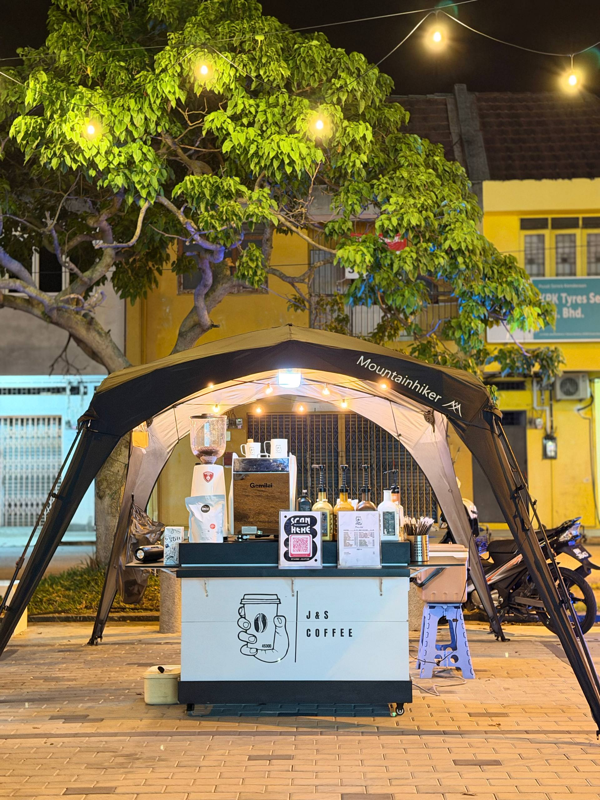 Booth J&S COFFEE di Laman Rasa